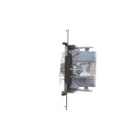 Simon 55 WMDL-060xxR-0xx Łącznik schodowy (mechanizm) 10AX, 250V~, szybkozłącza, czarna rama montażowa
