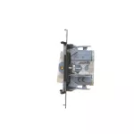 Simon 55 WMDL-042xxR-0xx Łącznik roletowy trójpozycyjny 1-0-2 (mechanizm); 10A, 250V~, szybkozłącza, czarna rama montażowa