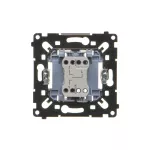 Simon 55 WMDL-042xxR-0xx Łącznik roletowy trójpozycyjny 1-0-2 (mechanizm); 10A, 250V~, szybkozłącza, czarna rama montażowa