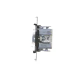 Simon 55 WMDL-0106L9R-0XX Łącznik schodowy podwójny (mechanizm) 10AX, 250V~, zaciski śrubowe, czarna rama montażowa