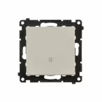 Simon 55 WMDL-0104xx-142 Łącznik krzyżowy (moduł) 10 AX, 250 V~, szybkozłącza; Kaszmirowy