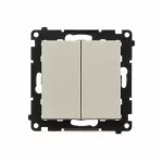 Simon 55 WMDL-0107xx-142 Łącznik świecznikowy (moduł) 10 AX, 250 V~, szybkozłącza; Kaszmirowy