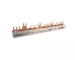 BBUK 3L 10 M12 3-fazowa szyna zbiorcza w kształcie litery U z 12 modułami o przekroju 10 mm2