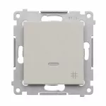 Simon 54 WMDL-071xxx-042 Łącznik krzyżowy z podświetleniem LED (moduł) 10AX, 250V~, szybkozłącza; kaszmirowy