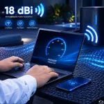 Qoltec Antena 4G LTE | 18 dBi | Zewnętrzna