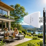 Qoltec Antena 4G LTE | 18 dBi | Zewnętrzna