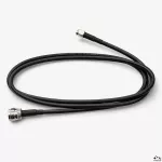 Qoltec Kabel koncentryczny RG58 | N Żeński | RP-SMA Męski | 1m