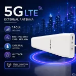 Qoltec Antena 5G LTE DUAL | 14 dBi | Zewnętrzna