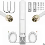 Qoltec Antena 5G LTE DUAL | 15 dBi | Zewnętrzna