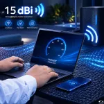 Qoltec Antena 5G LTE DUAL | 15 dBi | Zewnętrzna