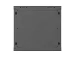 SZAFA INSTALACYJNA RACK WISZĄCA 19" 9U 540X350 CZARNA DRZWI PEŁEN METAL LANBERG (FLAT PACK)