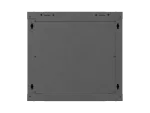 SZAFA INSTALACYJNA RACK WISZĄCA 19" 9U 540X350 CZARNA DRZWI PEŁEN METAL LANBERG (FLAT PACK)