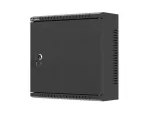 SZAFA INSTALACYJNA TPR 10" Z PŁYTĄ MESH 340X340X140 CZARNA LANBERG (ZŁOŻONA)