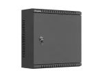 SZAFA INSTALACYJNA TPR 10" Z PŁYTĄ MESH 340X340X140 CZARNA LANBERG (ZŁOŻONA)