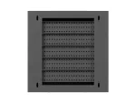 SZAFA INSTALACYJNA TPR 10" Z PŁYTĄ MESH 340X340X140 CZARNA LANBERG (ZŁOŻONA)