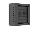 SZAFA INSTALACYJNA TPR 10" Z PŁYTĄ MESH 340X340X140 CZARNA LANBERG (ZŁOŻONA)