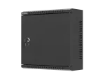 SZAFA INSTALACYJNA TPR 10" Z PŁYTĄ MESH 340X340X140 CZARNA LANBERG (ZŁOŻONA)
