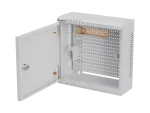 SZAFA INSTALACYJNA TPR 10" Z PŁYTĄ MESH 340X340X140 SZARA LANBERG (ZŁOŻONA)