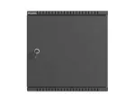 SZAFA INSTALACYJNA TPR 10" Z PŁYTĄ MESH 400X400X140 CZARNA LANBERG (ZŁOŻONA) 