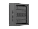 SZAFA INSTALACYJNA TPR 10" Z PŁYTĄ MESH 400X400X140 CZARNA LANBERG (ZŁOŻONA) 