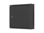 SZAFA INSTALACYJNA TPR 10" Z PŁYTĄ MESH 400X400X140 CZARNA LANBERG (ZŁOŻONA) 