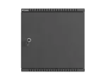 SZAFA INSTALACYJNA TPR 10" Z PŁYTĄ MESH 400X400X140 CZARNA LANBERG (ZŁOŻONA) 