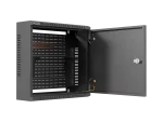 SZAFA INSTALACYJNA TPR 10" Z PŁYTĄ MESH 400X400X140 CZARNA LANBERG (ZŁOŻONA) 