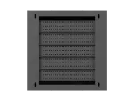 SZAFA INSTALACYJNA TPR 10" Z PŁYTĄ MESH 400X400X140 CZARNA LANBERG (ZŁOŻONA) 