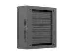SZAFA INSTALACYJNA TPR 10" Z PŁYTĄ MESH 400X400X140 CZARNA LANBERG (ZŁOŻONA) 