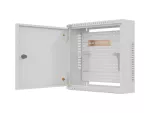 SZAFA INSTALACYJNA TPR 10" Z PŁYTĄ MESH 400X400X140 SZARA LANBERG (ZŁOŻONA) 