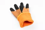 LYCK rękawice ochronne powlekane latexem ocieplane pomarańczowe 10