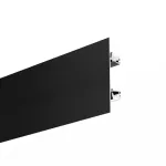 Profil Led PLAKIN-DUO 2m czarny  anodowany KLUŚ