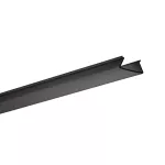 Osłona do profilu FOLED-27 czarna 1m  KLUŚ