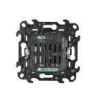 Simon 24 WS24P-2431338-030 Lokalny sterownik roletowy z automatyczną kalibracją i programowalną pozycją ulubioną, 230 V (moduł); biały
