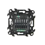 Simon 24 WS24P-NESL1XX-011 Ściemniacz do LED ściemnialnych, klawiszowy, 15-200 W, 230 V (moduł); biały