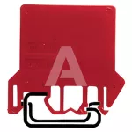 DFH/1/R Płytka działowa czerwona