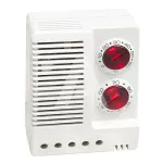 Higroterma elektroniczna ETF 012, 0 do +60stC, 50 do 90% RH, 1NC/NO, AC 100-240V, IP20, UL