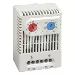 Termostat podwójny do ogrzewania i chłodzenia ZR 011, 0 do +60stC NC, 0 do +60stC NO, IP20, UL