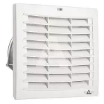 Wentylator wyciągowy (klapy grawitacyjne) FPO 018, 263 m3/h, AC 230V, wykrój 176x176mm, IP 54, UL