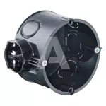 Puszka podtynkowa płytka 60/46 mm z wkrętami