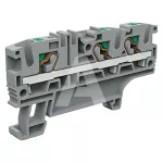 EFC.4/1+2GR Złącze push-in 4mm^2, 1wej-2wyj, szare