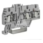 HMM.2/1+2/GR Złącze sprężynowe 2,5mm^2, 1wej-2wyj, szare