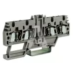 HMM.2/2+2/GR Złącze sprężynowe 2,5mm^2, 2wej-2wyj, szare