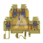 DAS.4/D60 Złącze śrubowe 4mm^2, 2-piętrowe z diodą 60A