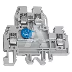 DAS.4/V48/GR Złącze śrubowe 4mm^2, 2-piętrowe z warystorem 48V, szare