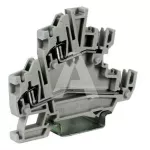 HCD.1/GR Złącze sprężynowe 1,5mm^2, 2-piętrowe + złącze 5,08mm, szare