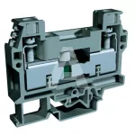 SCB.10/GR Złącze śrubowe 10mm^2, testowo - pomiarowe, szare