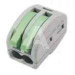 FJ402 Złączka instalacyjna 4 mm? 2-polowa z dzwignią