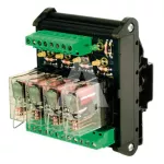 R41E24 Moduł przekaźnikowy elektromechanicznych serii R, 4 kanałowy 24 Vdc / SPDT 12