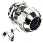 Dławnica EMC M63x1,5 mosiądz niklowany zakres dławienia 40-52mm